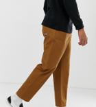 Crooked Tongues Tapered Carpenter Pants In Tobacco - Multi