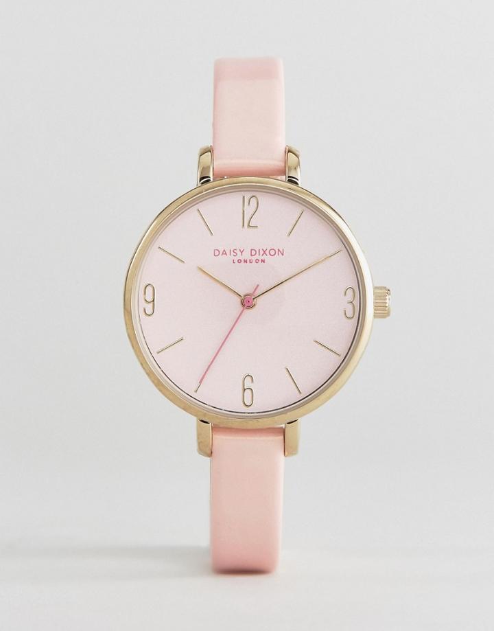 Daisy Dixon Watch In Pink Leather - Pink
