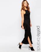 Vero Moda Petite Midi Dress - Black