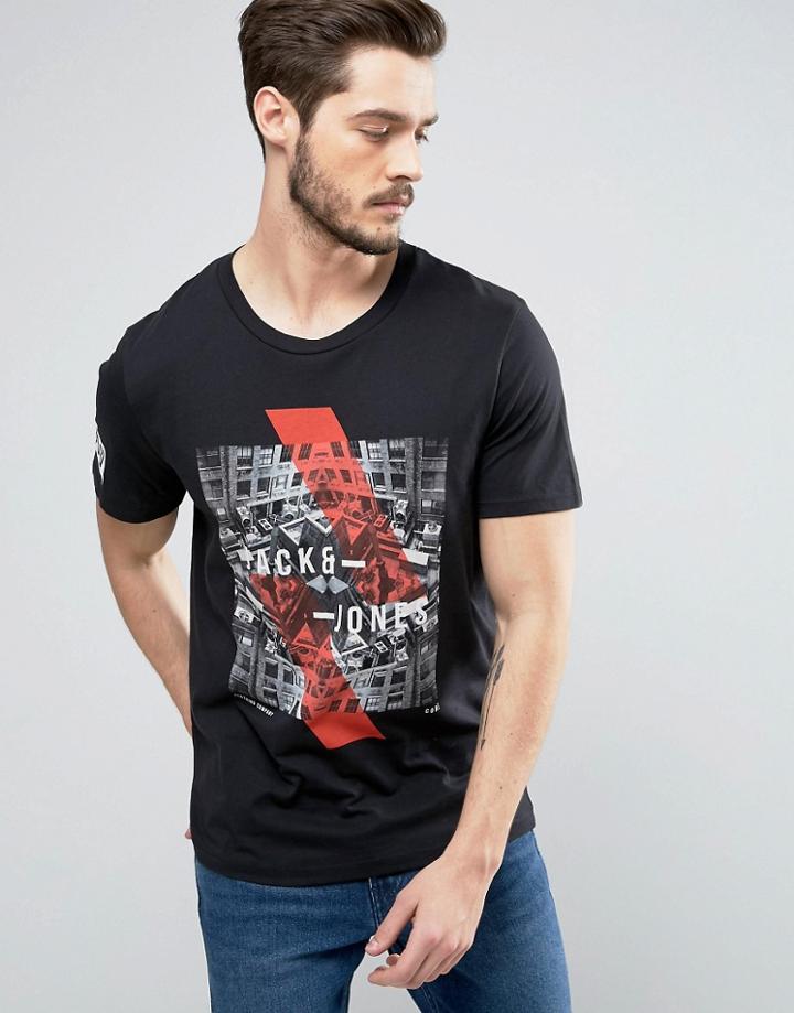 Jack & Jones Core Logo T-shirt - Black