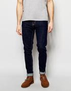 Nudie Jeans Pipe Led Super Skinny Fit Night Shadow - Night Shadow