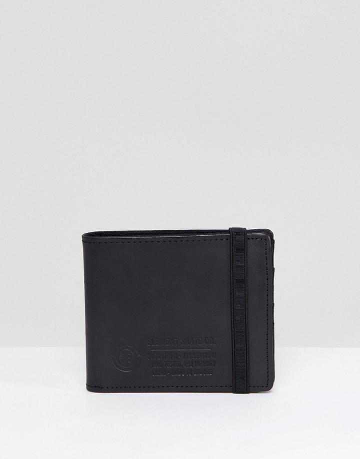 Element Endure Wallet In Black - Black