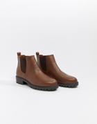 Head Over Heels Portiaa Chunky Chelsea Boots - Tan