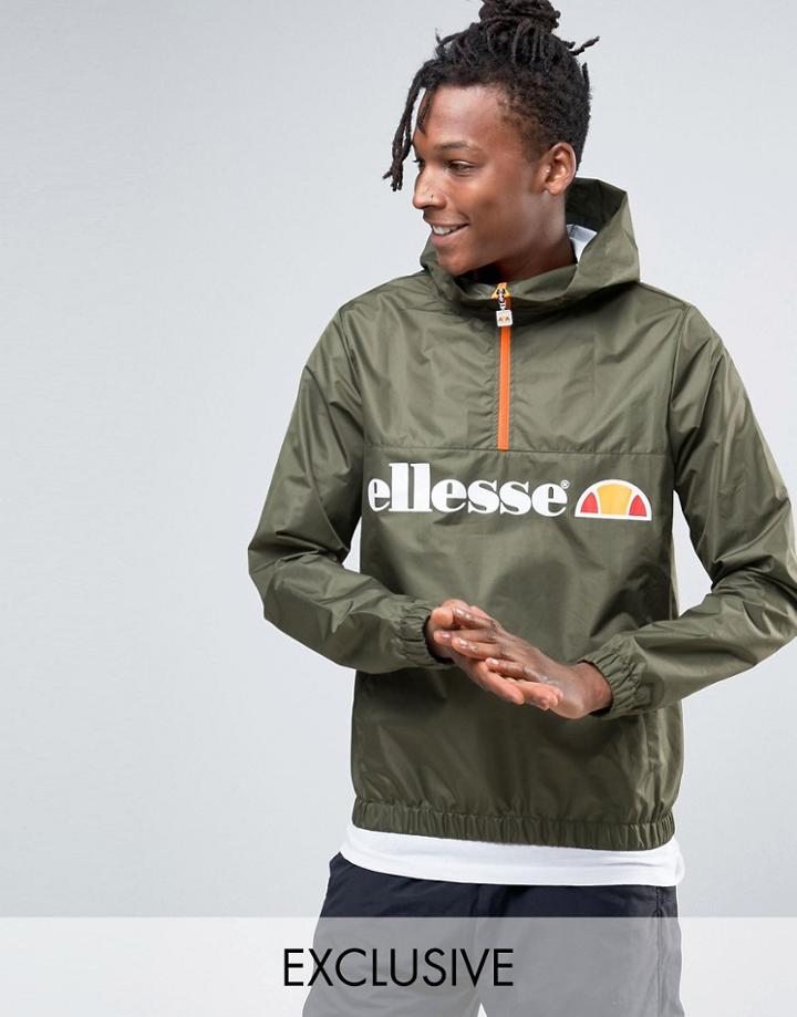 Ellesse Lightweight Overhead Jacket - Green