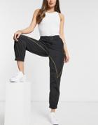 Adidas Originals X Paolina Russo Logo Cuffed Pants In Black Color Block