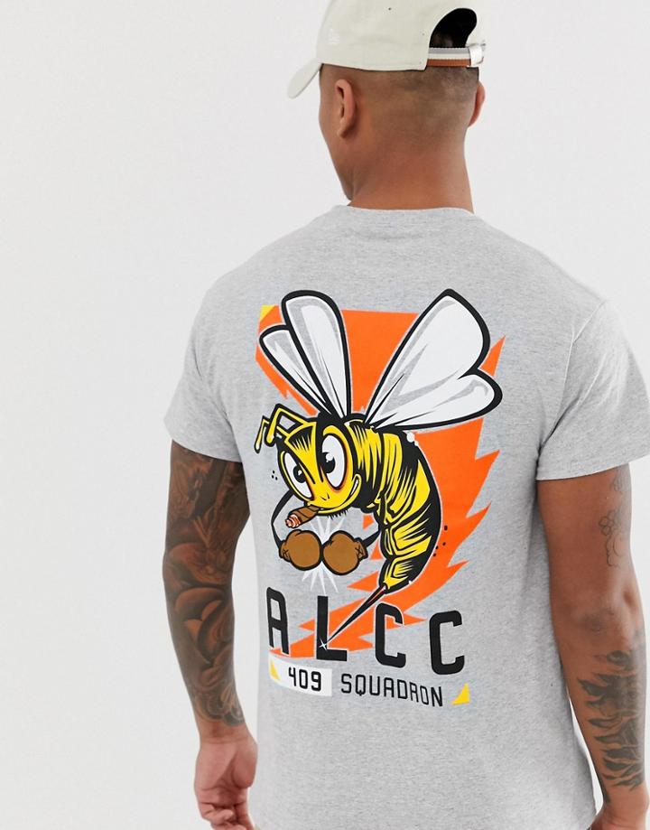 A London Wasp Back Print T-shirt