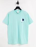 Parlez Pilot Embroidered T-shirt In Blue-blues