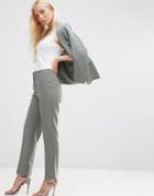 Asos Premium Clean Tailored Pants - Sage