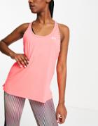 Under Armour Knockout Tank Top In Pink