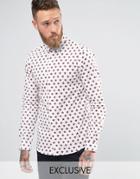 Noose And Monkey Star Print Shirt - White