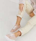 Truffle Collection Wide Fit Flatform Sneakers - Beige