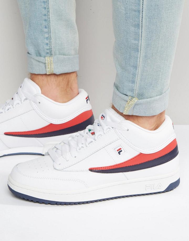 Fila T-1 Mid Sneakers - White