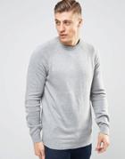Bellfield Knitted Sweater - Gray