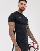 Nike Soccer Academy T-shirt In Black