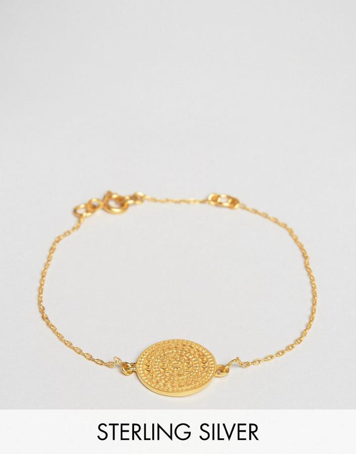 Carrie Elizabeth Gold Geo-tribal Bracelet - Gold