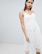 Vila Lace Cami Dress - White