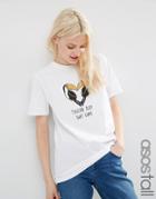 Asos Tall T-shirt With Toucan Print - White