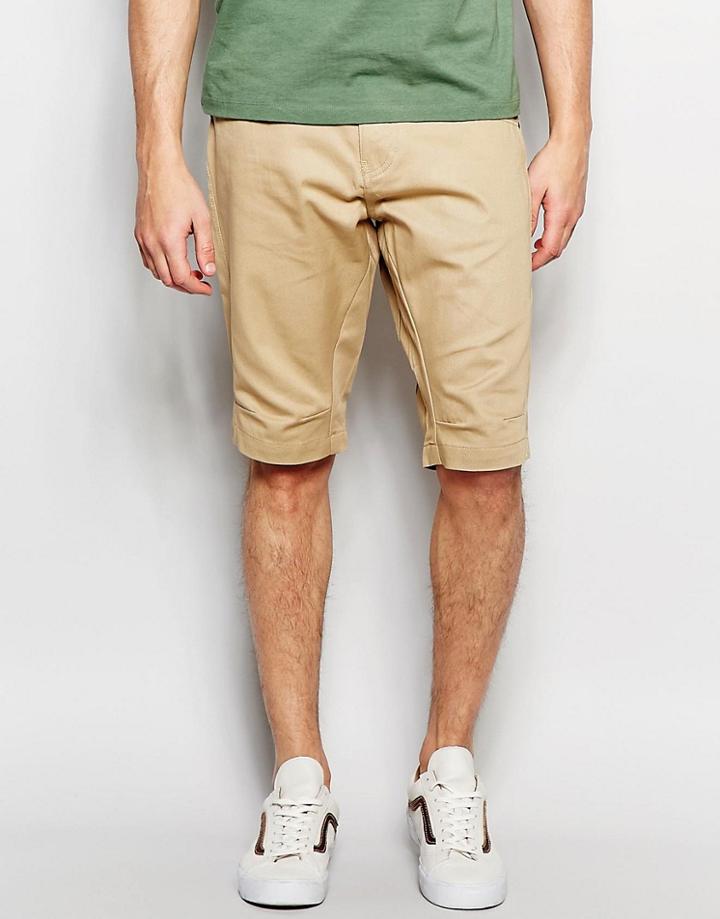 Jack & Jones Anti Fit Chino Shorts - Camel