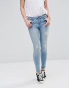 Noisy May Lucy Ripped Jeans 30 - Blue