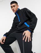 Adidas Originals 'adventure' Half Zip Fleece In Black