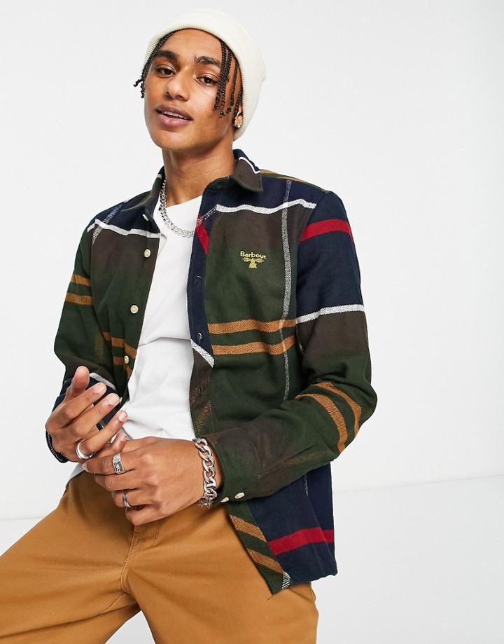 Barbour Beacon Broad Shirt In Classic Tartan-multi