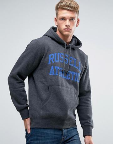 Russell Athletic Logo Hoodie - Gray