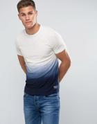 Tom Tailor T-shirt With Color Fade - Blue
