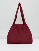 Weekday Throw Tote Bag - Red