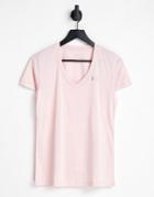 Under Armour Training Tech Twist T-shirt In Light Pink