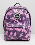 Hype Colorful Camo Backpack - Purple