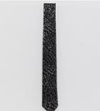 Heart & Dagger Silver Tie - Silver