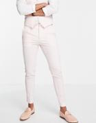 Asos Design Super Skinny Suit Pants In Pastel Pink