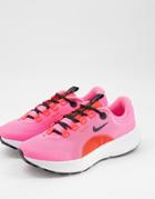 Nike Runninng Escape Run Sneakers In Pink-white