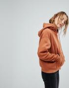 Weekday Hooded Sweatshirt - Red