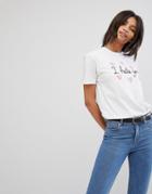 Hips & Hair I Hate You T-shirt - White