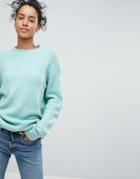 Asos Chunky Oversized Sweater - Blue
