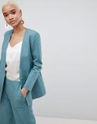 Selected 80's Blazer With Gold Button - Green