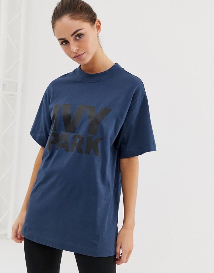 Ivy Park Logo T-shirt - Navy