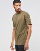 Religion Oversized Sweat With Drop Shoulder Detail - Modern Khaki