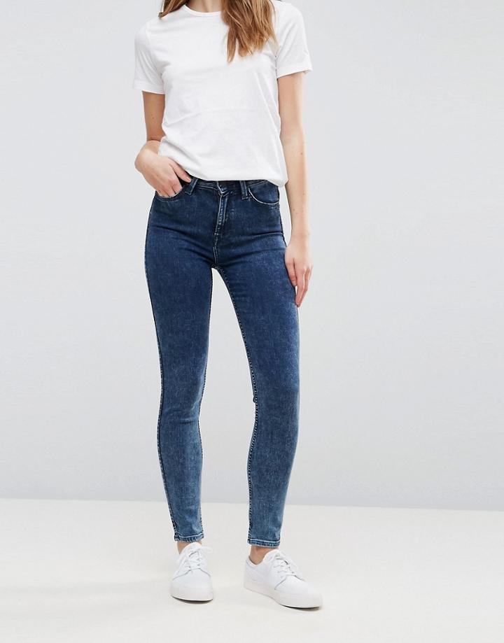 Lee Skylar High Wiast Skinny Jeans - Blue