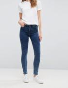 Lee Skylar High Wiast Skinny Jeans - Blue
