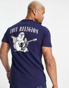 True Religion Buddha T-shirt-navy