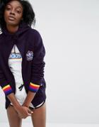 Adidas Tipped Hoodie - Navy