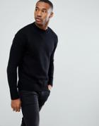 Produkt Knitted Sweater - Black