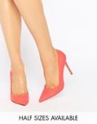 Asos Peru Pointed High Heels - Pink