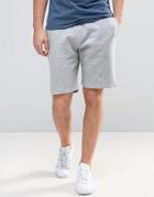 New Look Jersey Shorts In Gray - Gray