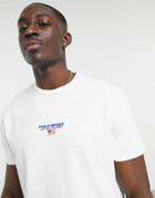 Polo Ralph Lauren Sport Capsule Central Logo T-shirt In White