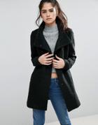 Only New Sophia Wool Coat - Black