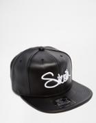 Siksilk X Starter Snapback Cap - Black