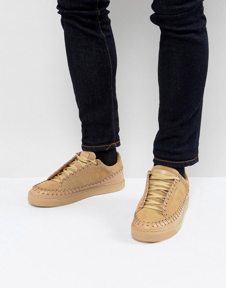 Religion Bound Sneakers In Beige - Beige